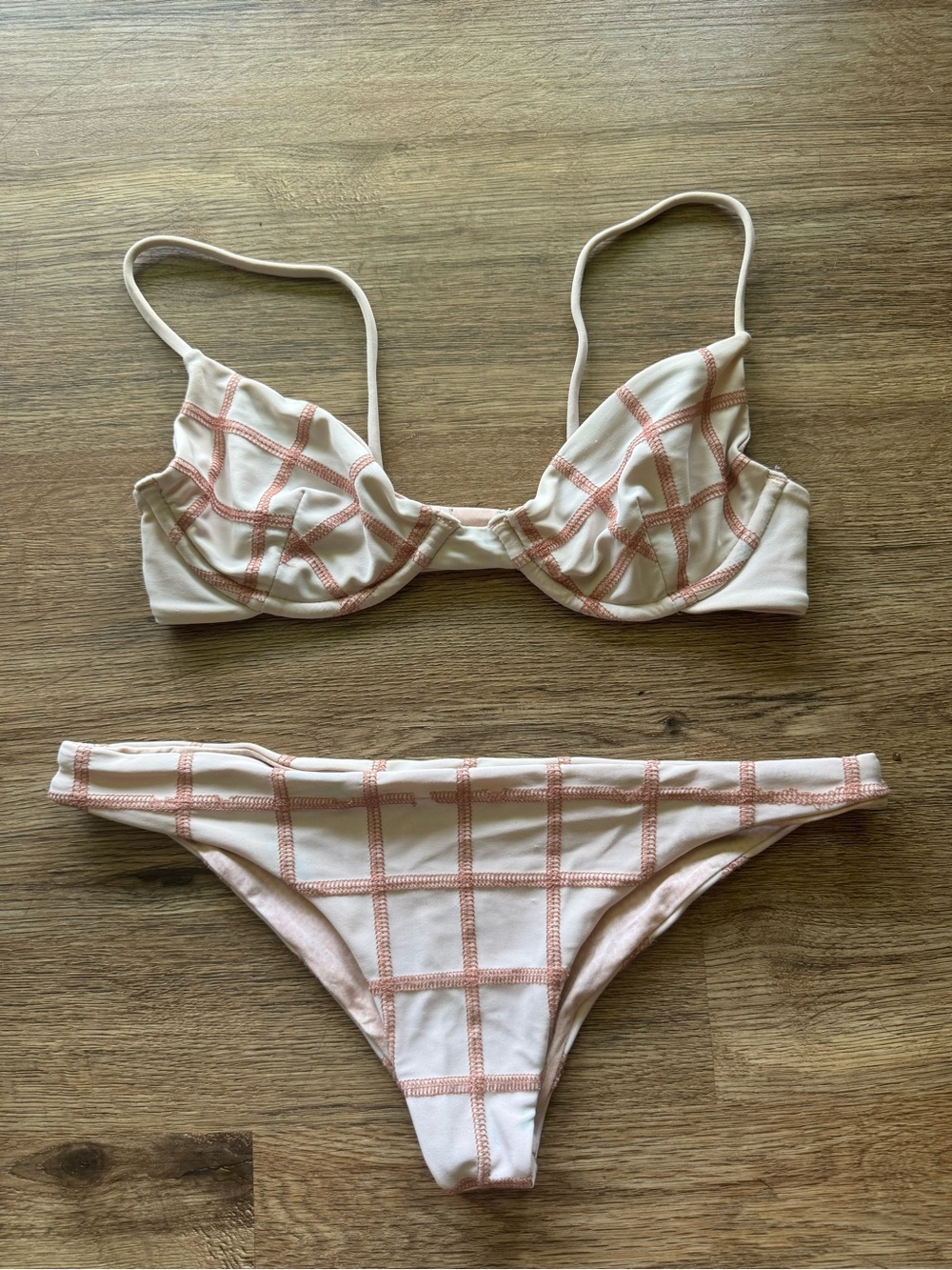 Acacia Swimwear bikini set. Both size small
